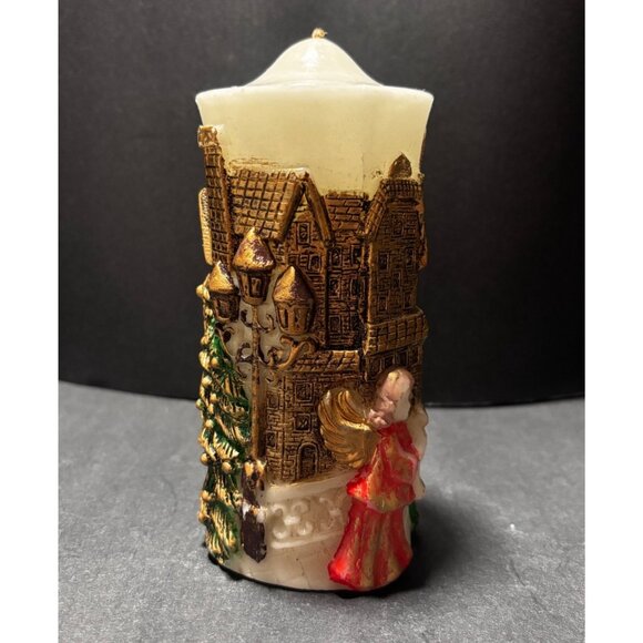 Emperor Art Creations Christmas Candle Vintage 1986 Handcrafted Japan Angel - Picture 8 of 10